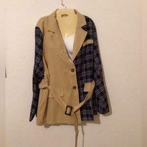 Jacket/blouse size 3X SHEIN size.